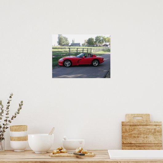 Dodge Viper RT/10 Poster (Küche)
