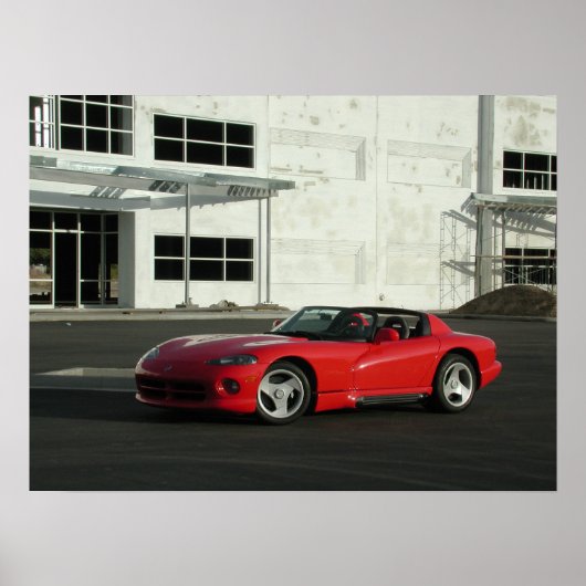 Dodge Viper RT/10 Poster (Vorne)