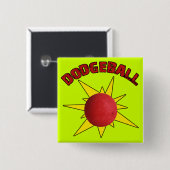 Dodgeball Button (Vorne & Hinten)