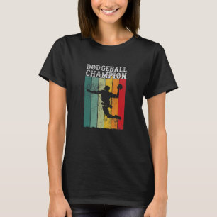 Dodgeball Champion Dodge Ball Champ Player Vintag T-Shirt
