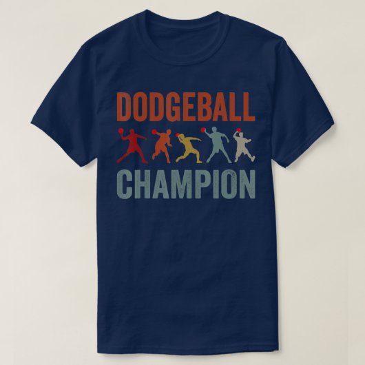 Dodgeball Champion Gaga Ball Dodgeball Player Dodd T-Shirt (Design vorne)