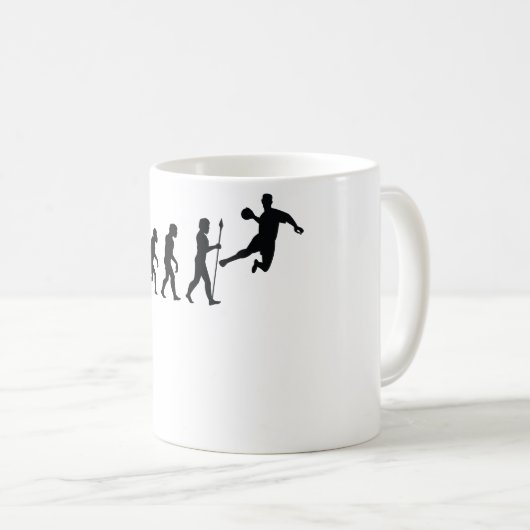 Dodgeball Evolution Kaffeetasse (VorderseiteRechts)