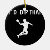 Dodgeball Gaga Ball Game Keramik Ornament (Vorne)