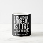 Dodgeball-Geschenkidee Kaffeetasse (Mittel)