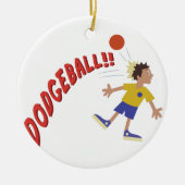 Dodgeball Keramikornament (Vorne)