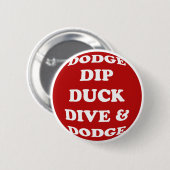 Dodgeball Knopf Button (Vorne & Hinten)