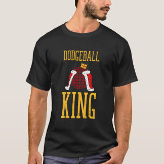 Dodgeball-König wirft Ball Ziel Sport T-Shirt