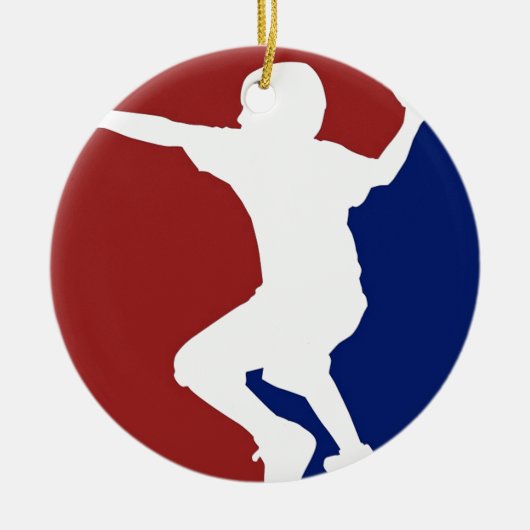 Dodgeball League Keramikornament (Vorne)