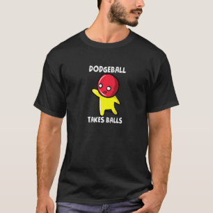 Dodgeball nimmt Balls und spielt Gaga Ball Player T-Shirt
