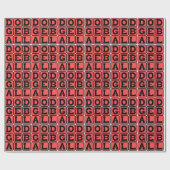 Dodgeball, Schoolyard Sport Geschenkpapier (Flach)