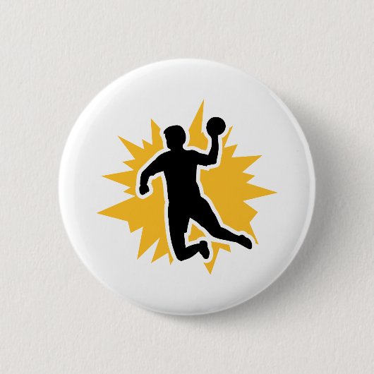 Dodgeball Spieler Button (Vorderseite)