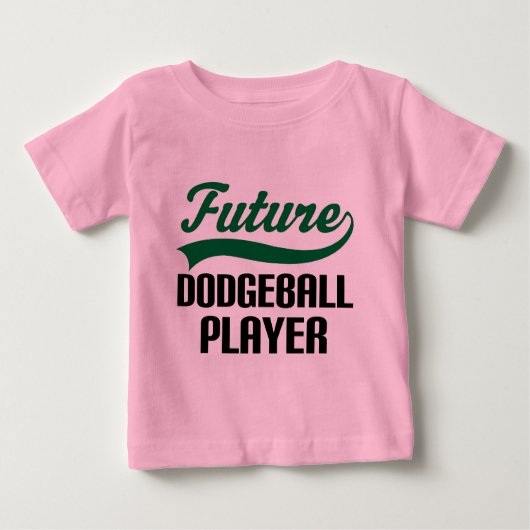 Dodgeball Spieler (Zukunft) Baby T-shirt (Vorderseite)
