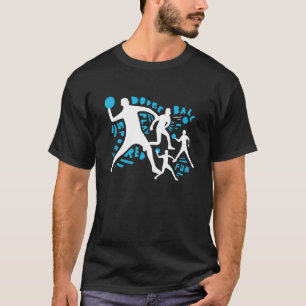 Dodgeball Sport Spielen Treffer Spaß Dodgeball Spi T-Shirt
