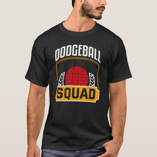 Dodgeball Squad Shirt Funny Dodgeball Team Dodgeba (Vorderseite)
