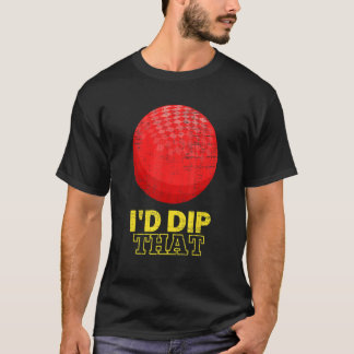 Dodgeball Team Player Ball Spiele, die ich eintauc T-Shirt