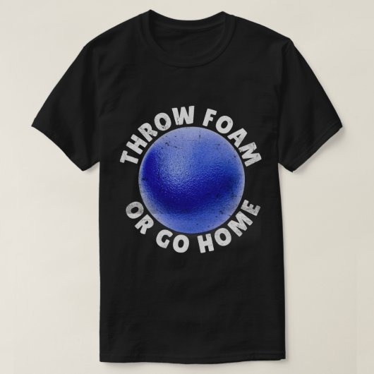 Dodgeball Team Player Throw Foam Funny Ball Games T-Shirt (Design vorne)