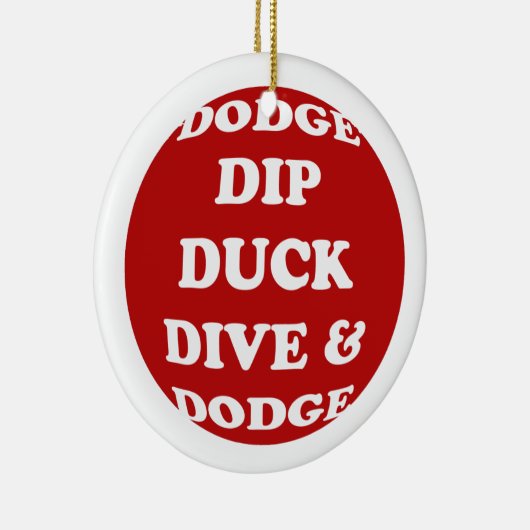 DODGEBALL Verzierung Keramikornament (Rechts)