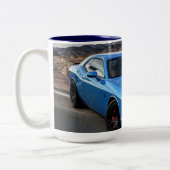 Dodgehellcat-Herausforderer-Kaffee-Tasse Zweifarbige Tasse (Links)