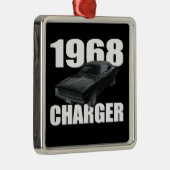 Dodgeladegerätfunktelegraphie 1968 silbernes ornament (Rechts)