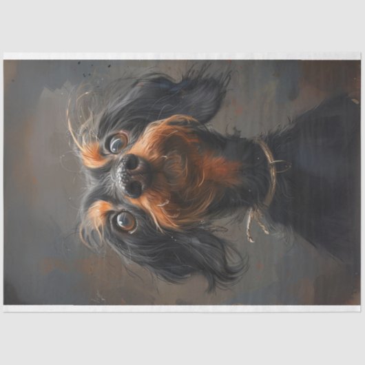 Dodger der Dackel-Entkopplung Seidenpapier (Vorderseite)