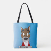 Dodger The Dog Tote Bag Tasche (Rückseite)