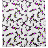 Dodle45 Duschvorhang (Vorderseite)