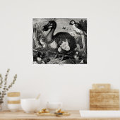 Dodo Antiquitätendruck Poster (Küche)