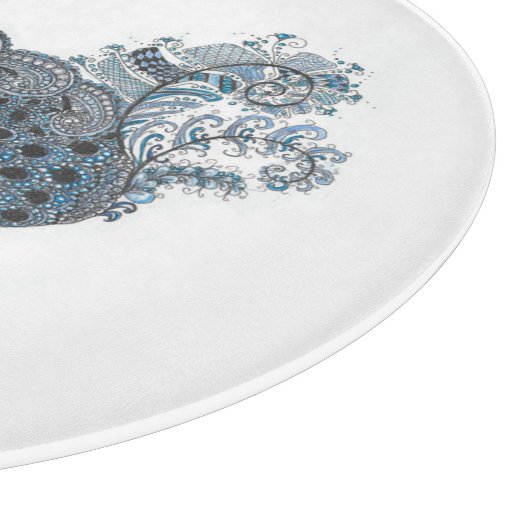 Dodo-ausgestorbener Vogel Schneidebrett (Ecke)