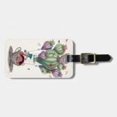 Dodo Balloon mit Libellen Gepäckanhänger (Vorderseite horizontal)