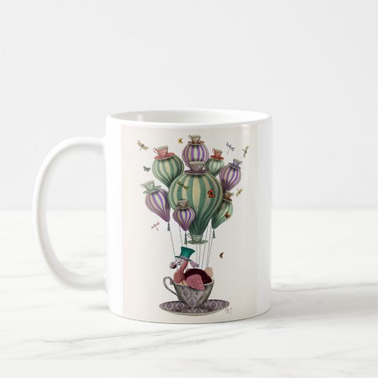 Dodo Balloon mit Libellen Kaffeetasse (Links)