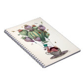 Dodo Balloon mit Libellen Notizblock (Rechte Seite)