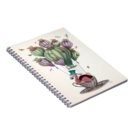 Dodo Balloon mit Libellen Notizblock (Rechte Seite)