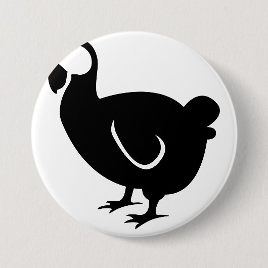 Dodo Bird Button (Vorderseite)