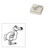 Dodo Bird Cartoon Gummistempel (Stempel)