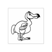 Dodo Bird Cartoon Gummistempel (Prägung)
