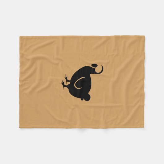 Dodo Bird Fleecedecke (Vorderseite (Horizontal))