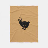 Dodo Bird Fleecedecke (Vorderseite)