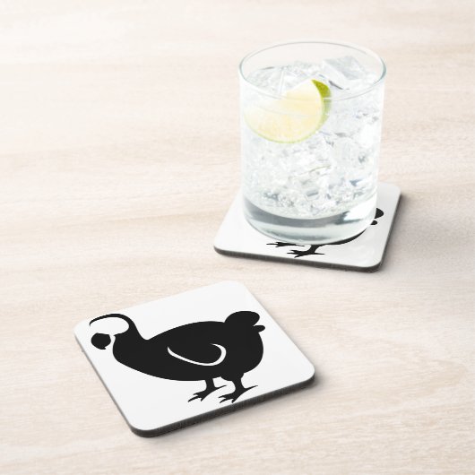 Dodo Bird Getränkeuntersetzer (Rechte Seite)
