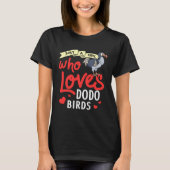 Dodo Bird Gift Skeleton Madagascar T-Shirt (Vorderseite)