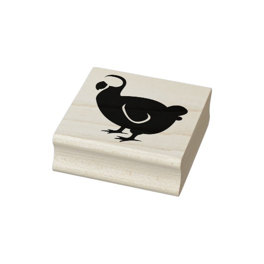 Dodo Bird Gummistempel (Stempel)