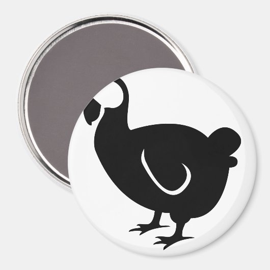 Dodo Bird Magnet (Vorderseite/Rückseite)