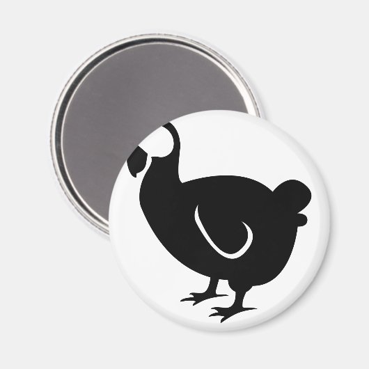 Dodo Bird Magnet (Vorderseite/Rückseite)