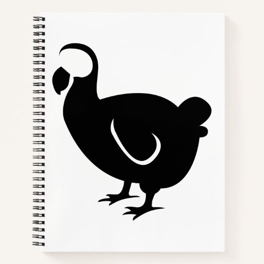Dodo Bird Notizblock (Vorderseite)