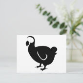 Dodo Bird Postkarte (Stehend Vorderseite)
