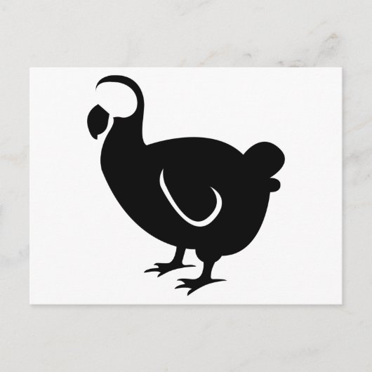Dodo Bird Postkarte (Vorderseite)