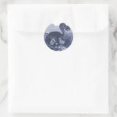 Dodo Bird Runder Aufkleber (Tasche)