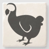 Dodo Bird Steinuntersetzer (Vorderseite)