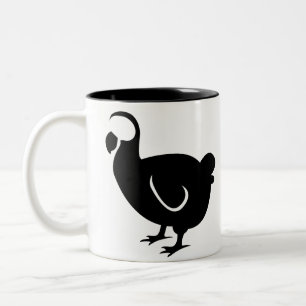 Dodo Bird Zweifarbige Tasse