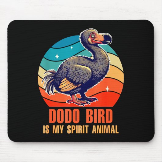 Dodo Birds Lover Ornithologist Dodo Bird Is My Spi Mousepad (Vorne)