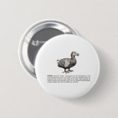 Dodo Button (Vorne & Hinten)